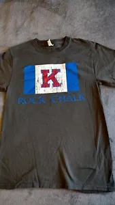 "Rock Chalk" T-shirt Size S - Picture 1 of 3