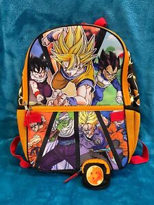 DRAGONBALL Z Backpack with Earbud Case (Bioworld)- Preowned, Excellent Condition