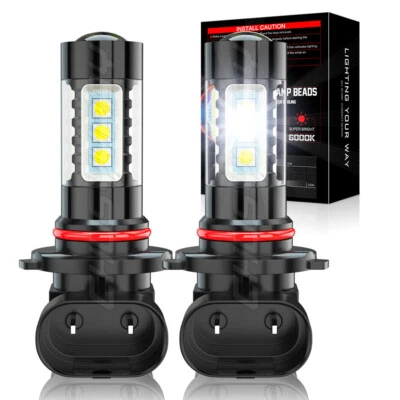 Kit de faros antiniebla para Cadillac SRX 2004-2009 9006/9145 blanco 6000 k Foto 1 de 4