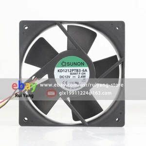 Sunon KD1212PTB3-6A DC12V 0.20A 2.4W 12025 12cm 3Wire Axial Original Cooling Fan - Picture 1 of 4