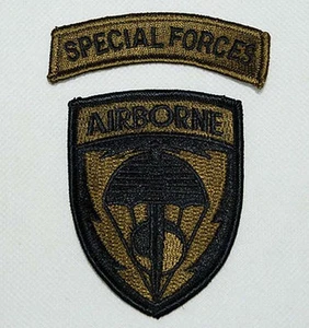 Toppa militare ricamata aviotrasportata forze speciali statunitensi - US163 - Foto 1 di 3
