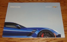 Original 2018 Chevrolet Corvette Deluxe Sales Brochure 18 Z06 Stingray 