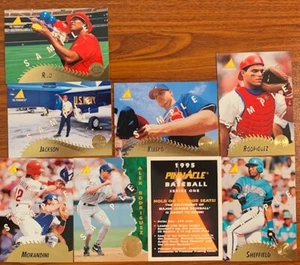 1995 Pinnacle 8 Card Promo Baseball Card Set Free Shipping - Picture 1 of 1