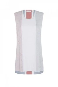 NWT SASS & BIDE "Shenanigans" Distressed Inside Out Union Jack Tank - Size XS - Picture 1 of 5