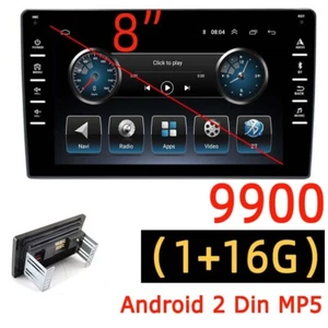 2 DIN 8" Android Autoradio WLAN GPS 1+16G für Toyota Hyundai Kia Renault Suzuki - Bild 1 von 21