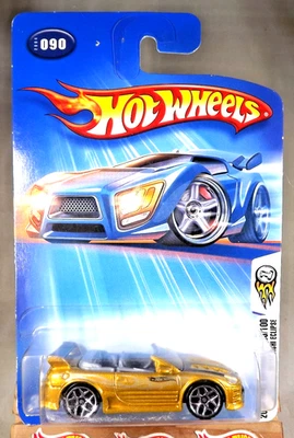 Hot Wheels #90 2004 primeras ediciones MITSUBISHI ECLIPSE dorado con cromo variante 5YSp Foto 1 de 4