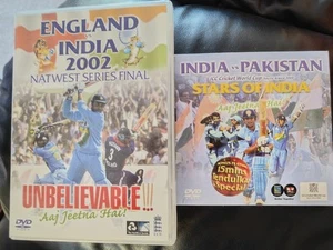 UNGLAUBLICH!!! INDIEN vs ENGLAND 2002 + INDIEN vs PAKISTAN 2003 - 2x DVDs - GEBRAUCHT - Bild 1 von 8