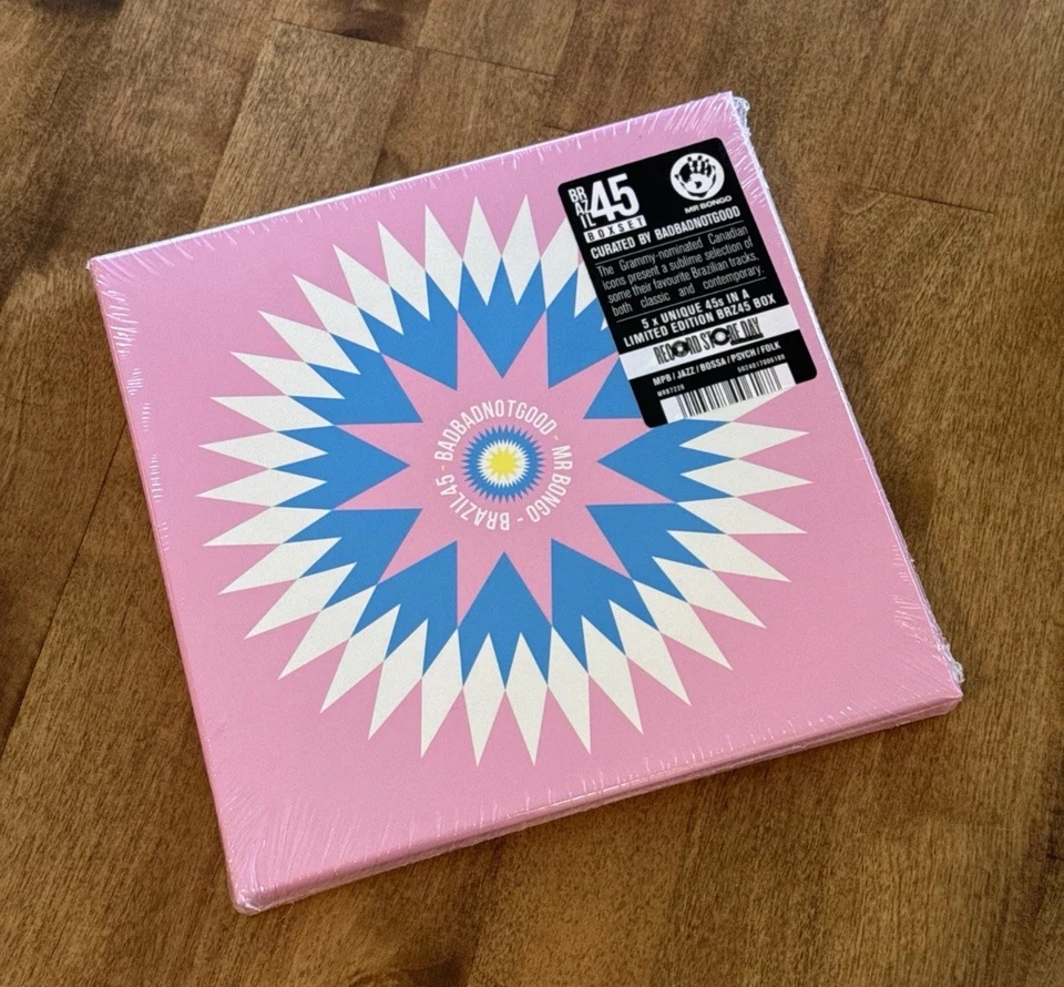 BADBADNOTGOOD Brazil 45 Boxset Volume 6 - RSD 2025 7" Vinyl Record SEALED! Foto 1 de 1