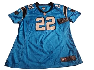 CAROLINA PANTHERS Christian McCaffrey NIKE NFL Football Jersey WOMEN’S Large - Picture 1 of 4