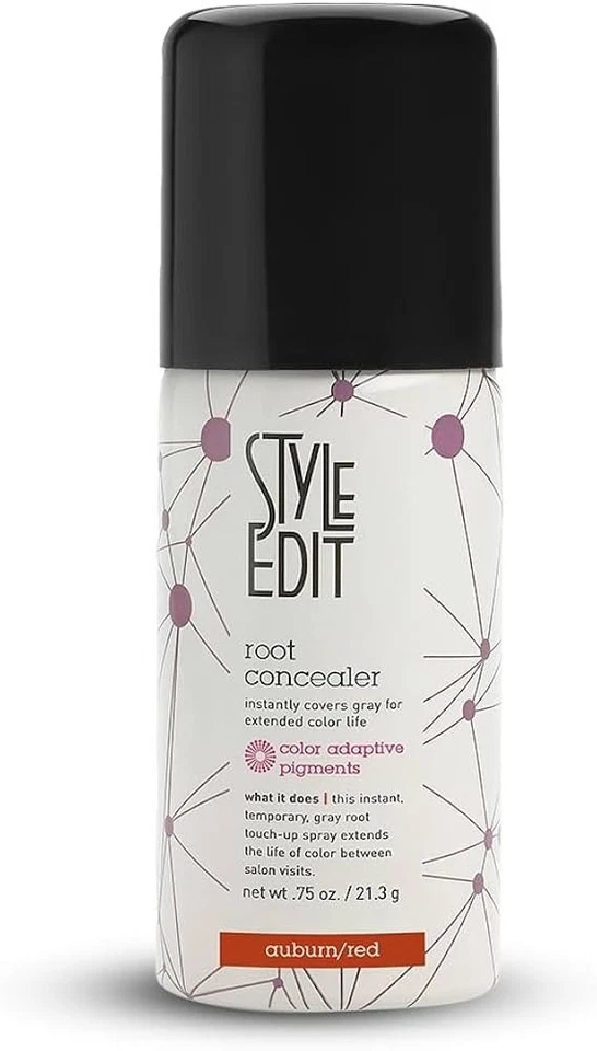Corrector de raíces Style Edit spray castaño rojizo/rojo tamaño de viaje 0,75 oz NUEVO Foto 1 de 1