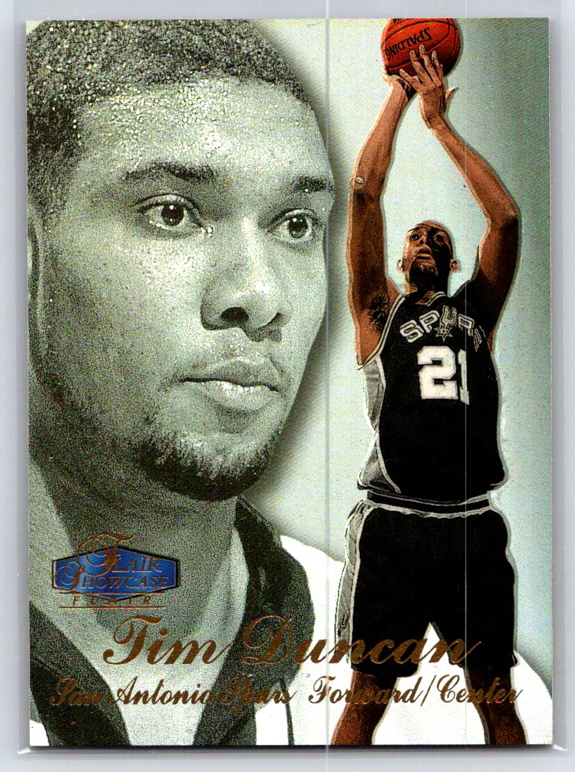 1997-98 SP Authentic Tダンカン ルーキーカード Tim Duncan 97-98 sp
