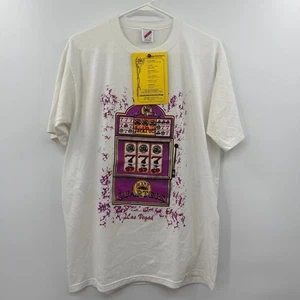Vintage Single Stitch Las Vegas Quarters Jackpot Light Up Tshirt large - Bild 1 von 12