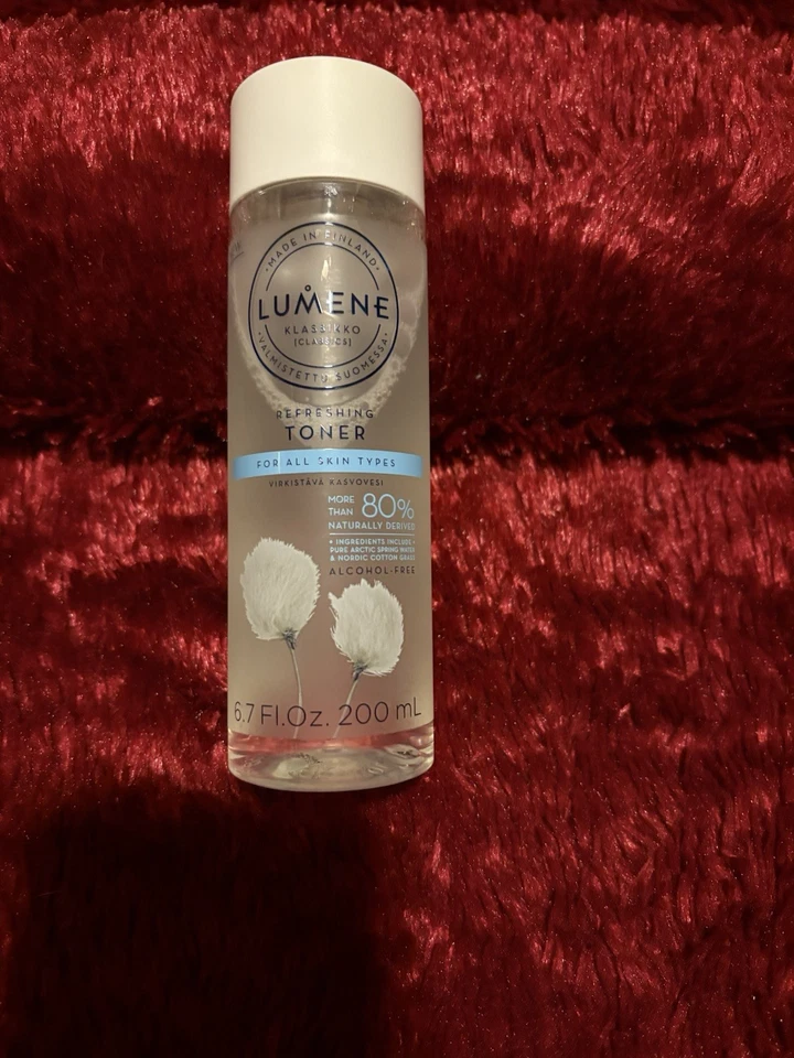 Tónico refrescante Lumene para todo tipo de piel 6,7 fl. Oz. Nuevo Foto 1 de 1