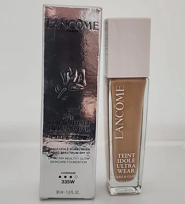 Lancome Teint Idole Ultra Wear Care & Glow Foundation ~ 335W ~ SPF 27 ~ Exp2027+ - Image 1 of 2