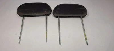 1999-2007 GMC SIERRA 2500 RH RIGHT LH LEFT REAR HEADREST CHARCOAL CLOTH - Image 1 of 4