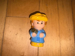 Fisher Price Little People Nativity Replacement Blue Yellow Wise Man Figure - Picture 1 of 3