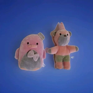 Sanrio Hello Kitty Plush Color Bath Toys RARE Tuxedo Sam & Yuk A Puk Lot 2 1985 - Picture 1 of 11