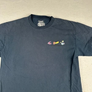 Camisa De Colección Columbia Ropa Deportiva Para Hombres Grande Negra Y2K Pesca con Mosca Desteñida Grunge - Imagen 1 de 14