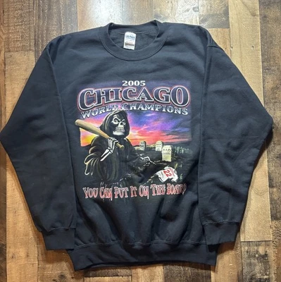 Vintage Chicago White Sox 2005 World Series Champions Crewneck Sweater XL MLB - Image 1 of 4