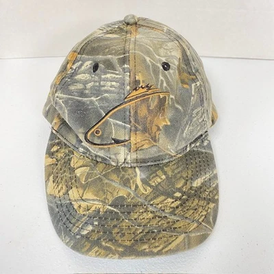 FLW Outdoors Fly Fishing Hat Camouflage Adjustable Cap Camo - Image 1 of 4