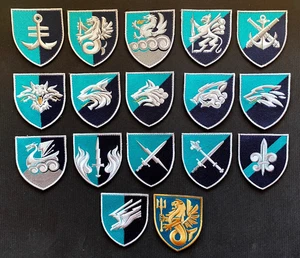 Set Lot 17 tlg Ukraine Army Tactical Military PATCH Marine Corps Hook Badge War - Bild 1 von 20