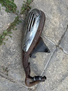 Exhaust for Gilera DNA Stalker Piaggio Zip NRG Liberty 50 Vespa S 50 Aprilia SR - Picture 1 of 1