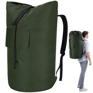 Laundry Bags Extra Large Heavy Duty, 115L Laundry Backpack, Sturdy Laundry Ba... - Picture 1 of 6