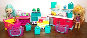 Shopkins Shoppies Bambole Con Set Gioco E Accessori - Foto 1 di 16