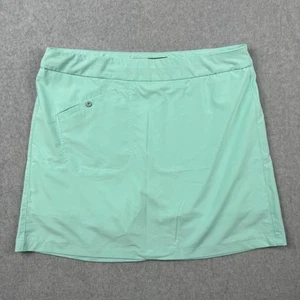 Jamie Sadock Skort Womens Size 14 Teal Blue Golf Tennis Stretch Pocket Athletic - Picture 1 of 9