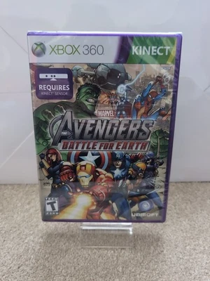 Marvel Avengers Battle Earth - Xbox 360 - 2012 - Ubisoft NEW Factory Sealed NTSC - Image 1 of 4