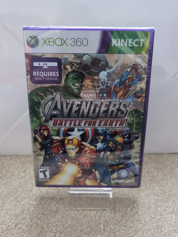 Marvel Avengers Battle Earth - Xbox 360 - 2012 - Ubisoft NEW Factory Sealed NTSC - Image 1 of 4