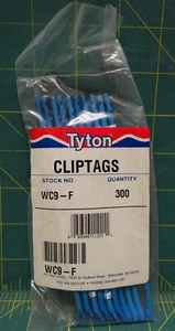 Hellermann Tyton Clip-Tags Wire Marker Letter "F" *Lot of 300* 16ga to 10ga - Picture 1 of 2