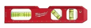 Milwaukee BILLET TORPEDO LEVEL 150mm Acrylic Vials, Laser-Etched Ruler Markings - Picture 1 of 3