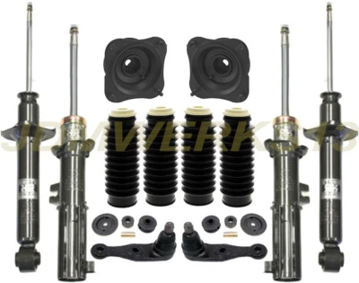 KIT DE RECONSTRUÇÃO DE SUSPENSÃO E AMORTECEDORES STAGG 4 APOIOS DE SUSPENSÃO FC MAZDA RX7 RX-7 1986 86 87 88 - Imagem 1 de 4