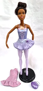 Barbie Ballerina Doll With Custom Tutu, Sculpted Toe Shoes New outfit & PB NICE - Picture 1 of 8