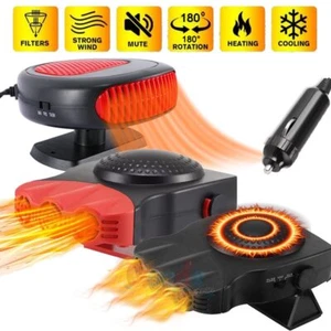 12Volt 150W Electric Car Heating 3-Outlets Windshield Defrost Defogger Demister - Picture 1 of 57