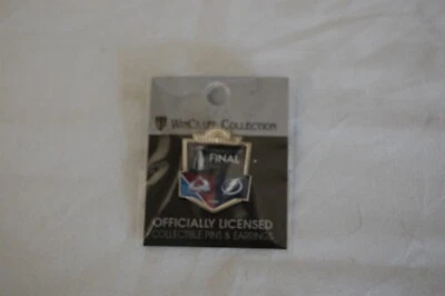 2022 Stanley Cup Final Lapel Pin – NHL Official – WinCraft Collection – New Seal - Image 1 of 2