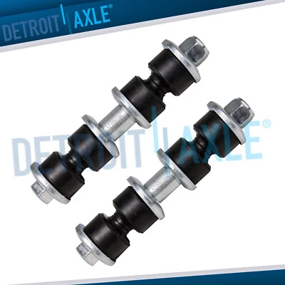 Pair (2) Rear Stabilizer Sway Bar End Links Set for Ford Focus Mazda Protege - Image 1 of 4