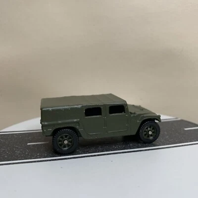 Maisto GI Joe Commando Humvee HMMWV Military Green Olive Drab w/Treaded Tires NM - Image 1 of 4
