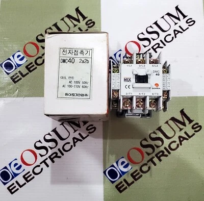 DONGA DMC40 MAGNETIC CONTACTOR 40AMP COIL VOLTAGE 110VAC FREE FAST SHIPPING - Image 1 of 4