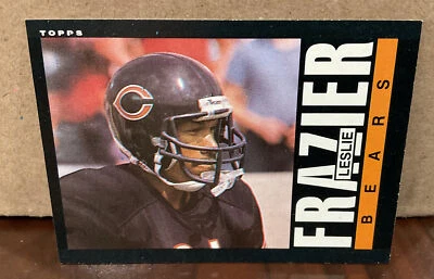 LESLIE FRAZIER 1985 TOPPS FOOTBALL #27 - CHICAGO BEARS - Image 1 of 2