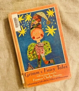Grimm's Fairy Tales & Paintings By Children Clarke Sayers HC 1st Prnt Ex Library - Picture 1 of 13