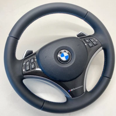 BMW M PERFORMANCE WHEEL SHIFTERS E92 E90 E93 E88 E87 E84 E82 1 3 SERIES FREE SHP - Image 1 of 4