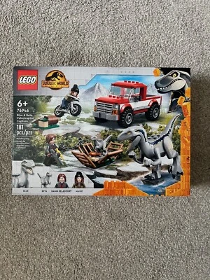 RETIRED LEGO Jurassic World: Blue & Beta Velociraptor Capture (76946) - Image 1 of 2