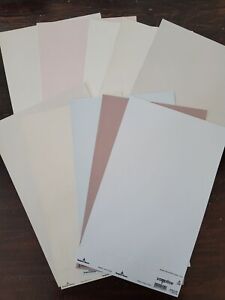 10 different neutral Samplize Stick On Removable Paint Samples Benjamin Moore