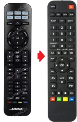 Telecomando di ricambio per Bose Solo 5 / Solo 10 / Solo 15 - Immagine 1 di 4