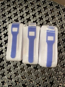 ViDava 3 Pk Foley Catheter Leg Strap, with Silicone to Reduce Slipping, 2” Wide - Picture 1 of 6