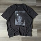 Abercrombie & Fitch Whitney Houston T-shirt homme taille XXL noir gris surdimensionné