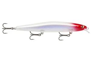 SEÑUELOS DE PESCA RAPALA MAX RAP LARGO ALCANCE MXLM 12 cm FRH (Cabeza Roja Escama) color - Imagen 1 de 1
