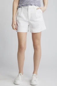 NWOT FRANK & EILEEN WATERFORD WALKING SHORTS WHITE SIZE 12 $268 - Picture 1 of 11